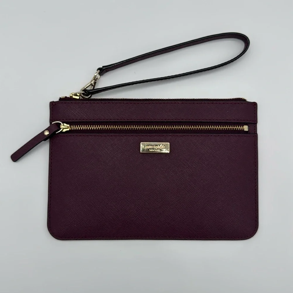 Kate Spade New York‎ Maroon Wristlet Wallet